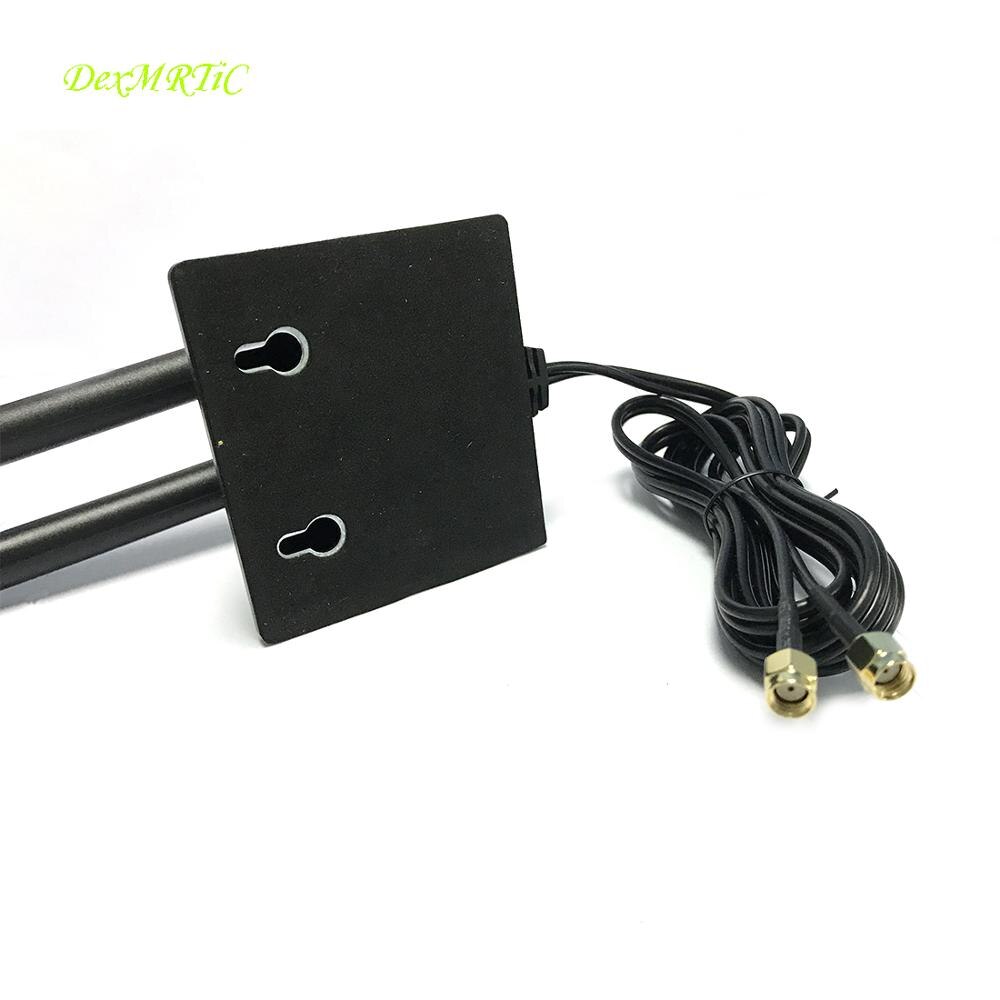 1Pc 5G Dual-Band Antenne 6DB Omni High-Gain Extension Antenne 3M Kabel Sma Connector draadloze Netwerkkaart Wifi Router
