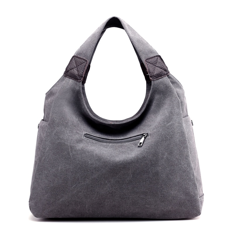 Piler grote tassen dames hobo canvas rits dames handtas handtassen merken casual schoudertas dames shopper handtassen tas