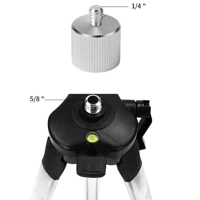 Stativ 5/8 to 1/4 adapter schraubnivelliergerät stativadapter infrarothalterung zubehör
