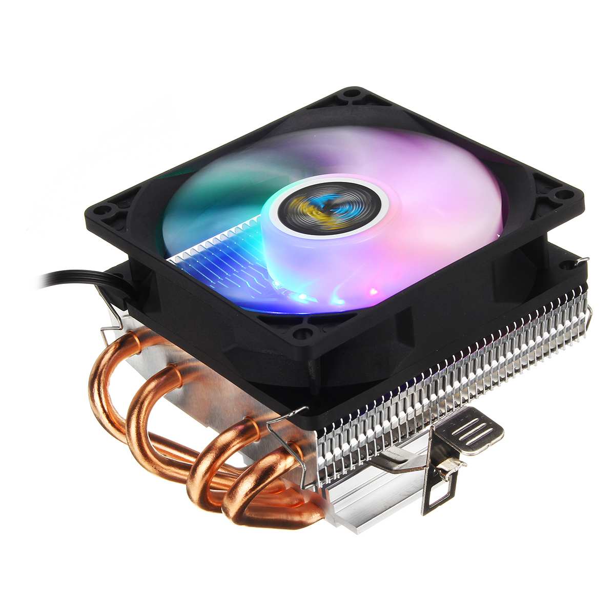 CPU Cooler Fan Heatsink 2/4/6 Copper Heatpipe 3/4Pin RGB Fan Cooler For Intel 775/1150/1151/1155/1156/1366 and AMD All Platforms