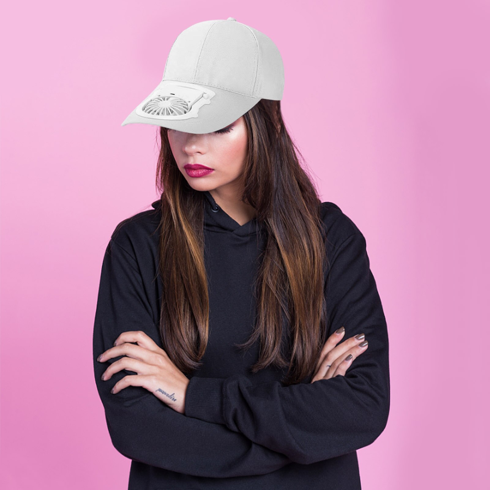 Summer Hat Fan USB Charging Breathable Sunscreen Solar Powered Fan Hat Summer Outdoor Camping Cooling Sport Hats