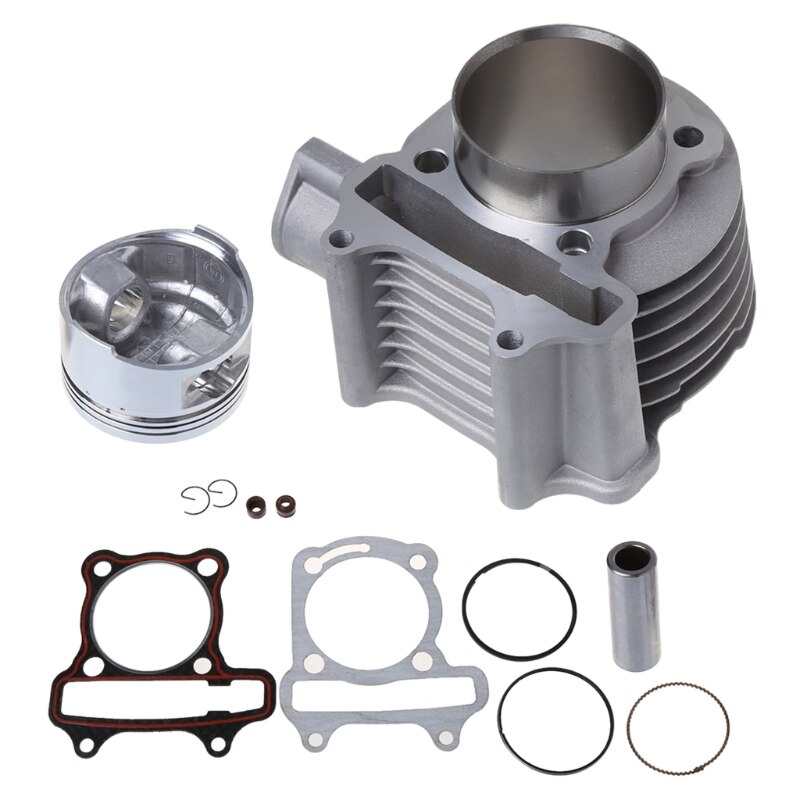 Big Bore 52.4mm Motorcycle Engine Sleeve Cylinder Kit For GY6-125