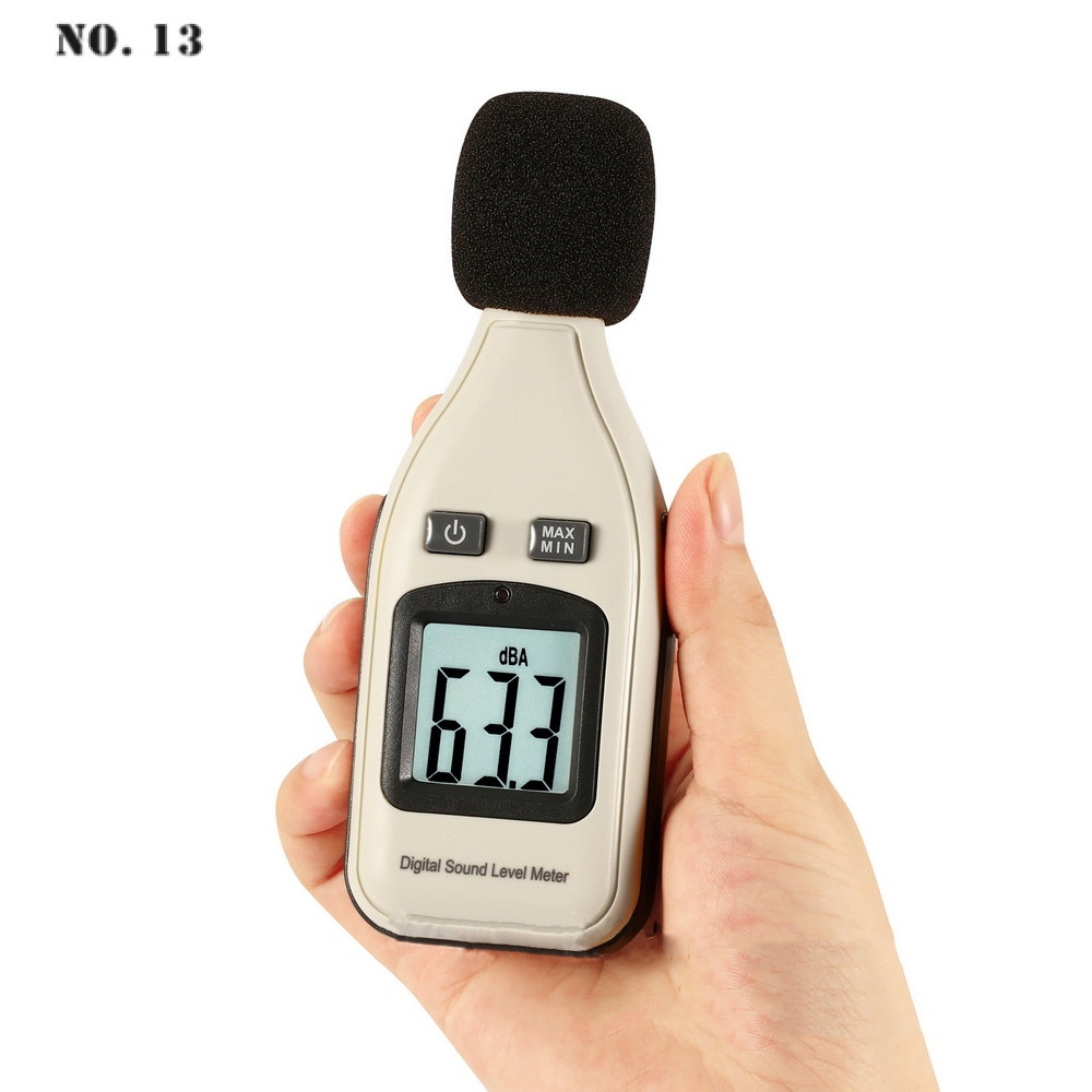 30-130dBA Digital Sound Level Meter 1.5dB Digitale Geluidsniveau Meter Precisie Decibel Recorder Tester Lcd Auto Backlight
