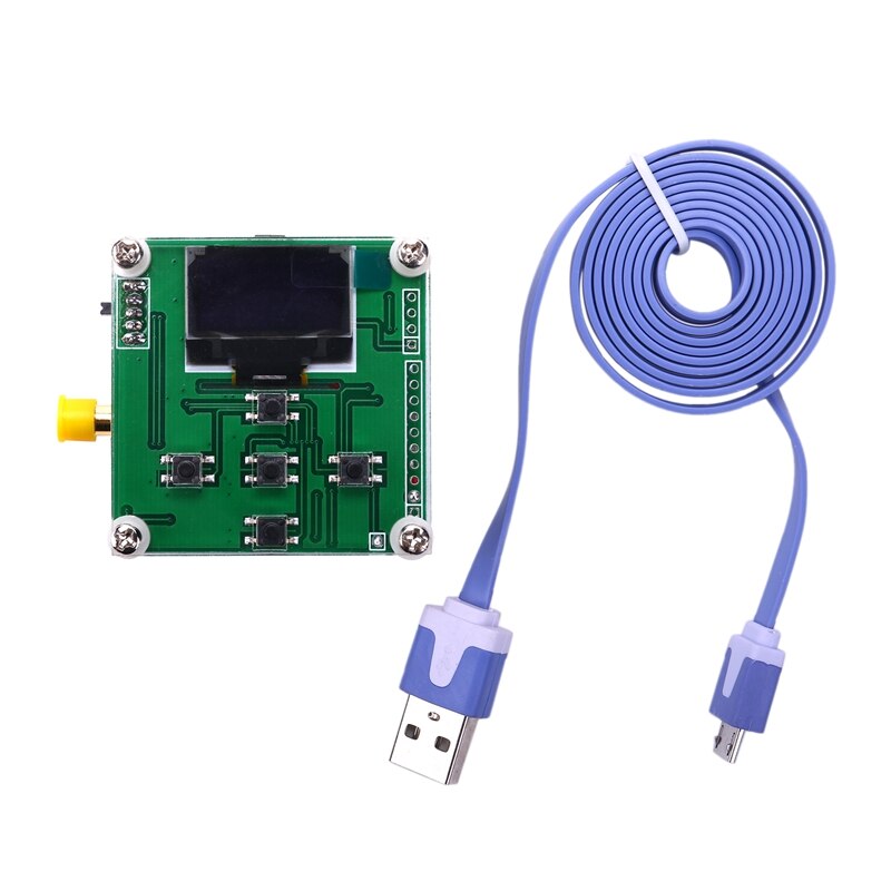 8GHz RF Power Meter 1-8000Mhz OLED -55--5 DBm + Sofware RF Attenuation Value