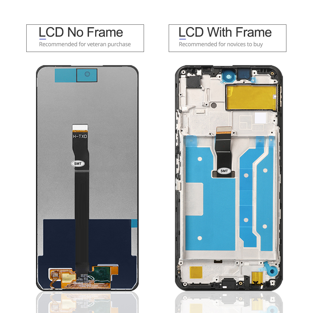 6.67 &quot;&#39;Original Für Huawei P Smart Display mit Rahmen, Touchscreen Digitizer Montage, für Y7A PPA-LX3,LX1,X10lite Bildschirm