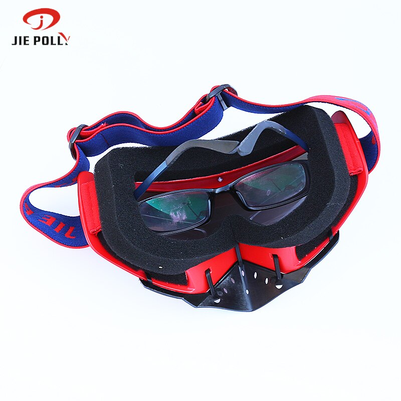 Jie Polly Ski Cycling Goggles Anti-Fog UV400 Protection Snowboard Glasses Men Women Snow Eyewear For Winter Sports