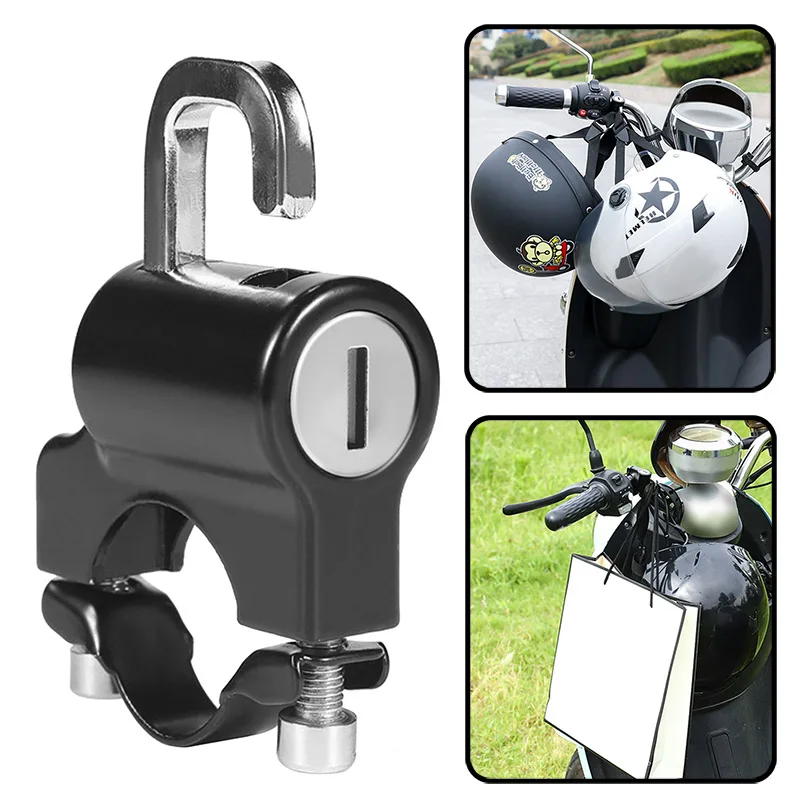 Elektrisch fietshelmslot Anti-diefstalbevestiging Multifunctioneel slot Hoofdbevestiging voor fietsen Anti-diefstal slot