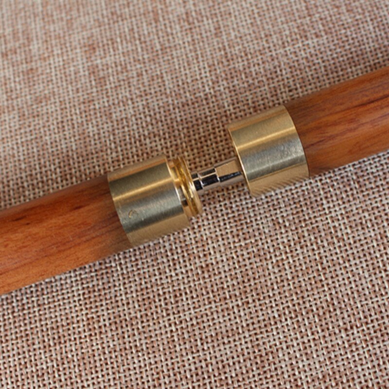 Cuchillo de madera maciza con aguja para té, ébano y herramienta especial de palisandro, utensilios de ceremonia