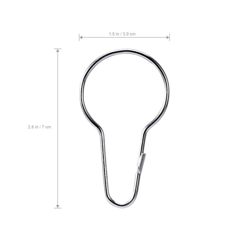 Ounona 12 Stuks Douchegordijn Haken Glide Ringen R... Grandado