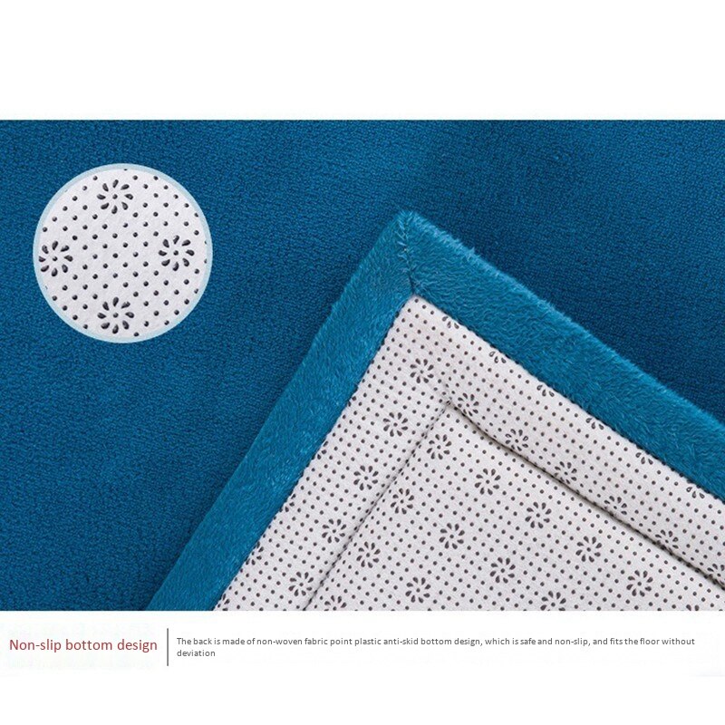 Infant Shining Home Rug Children Game Mat Thickening Coral Fleece Baby Crawling Carpet Mats Tatami Climbing Pad