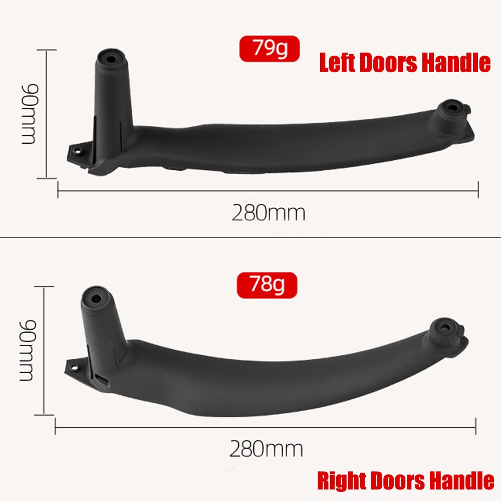 Auto Armlehne Innen Tür Griff Inneren Tafel ziehen trimmen Abdeckung LHD Für BMW X5 E70 30d 30si 35d 4X6 E71 30dx 35ix 06-14 51416975777