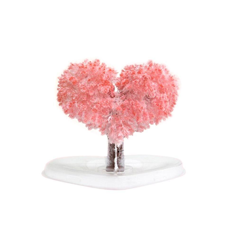 Mini decoraciones para árboles de Navidad con flores mágicas, árbol mágico en flor, juguete para niños, de Navidad