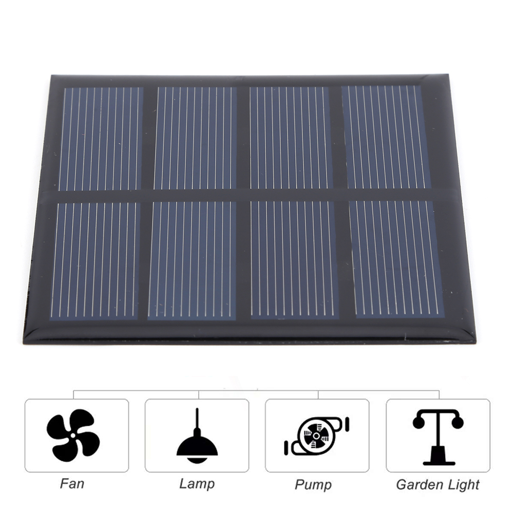 2v panel 0.9w polikrystaliczny 80 450ma system solarny diy do ładowania baterii 75mm komórkowego