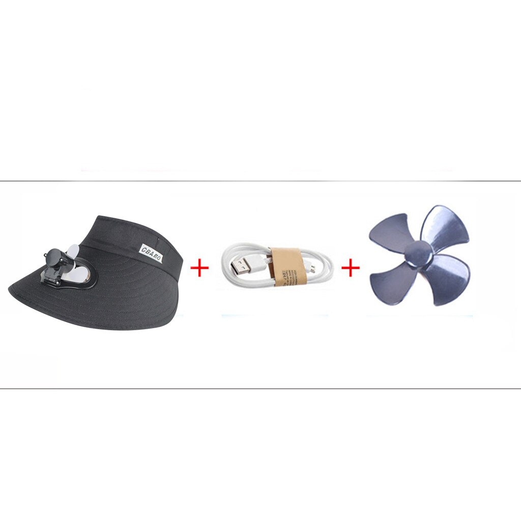 unisex Fan Baseball Hütte Kühlung USB Ladung Fan Deckel Camping Wandern Schirmmütze sommer Strand hüte sombreros шляпа женская летняя