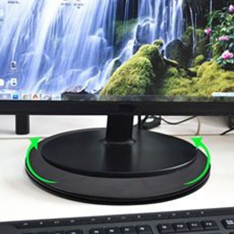 360- graden handmatige tv-draaitafel, dubbelzijdige tv-draaibeugel