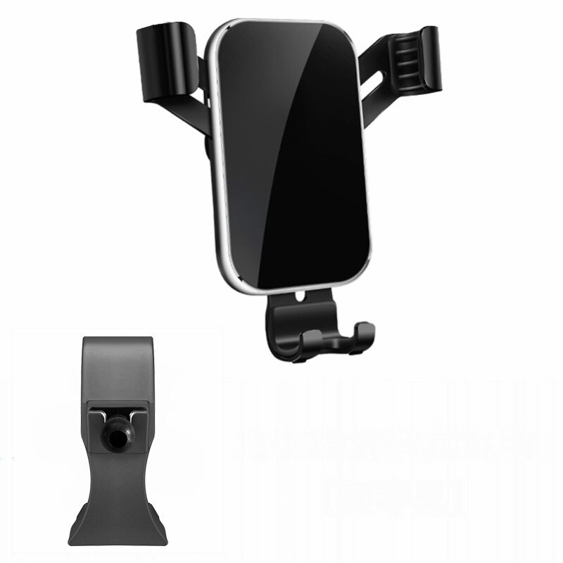 Soporte de teléfono móvil para Ford Mustang , montaje de rejilla de ventilación, GPS, Clip para teléfono, coche, Iphone: black