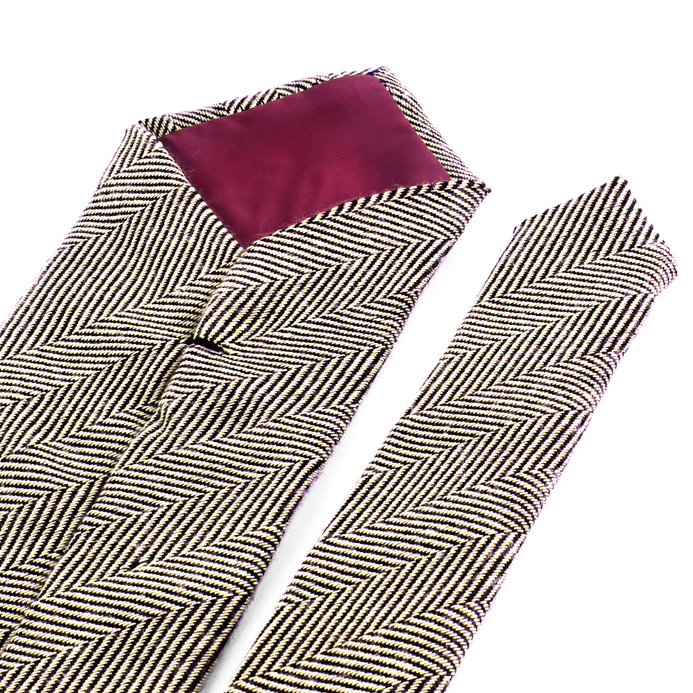 Striped Neck Ties For Men Women Casual Imitation Wool Tie Suits Ties Boy Girls Necktie Gravata Uniform Winter Neckties