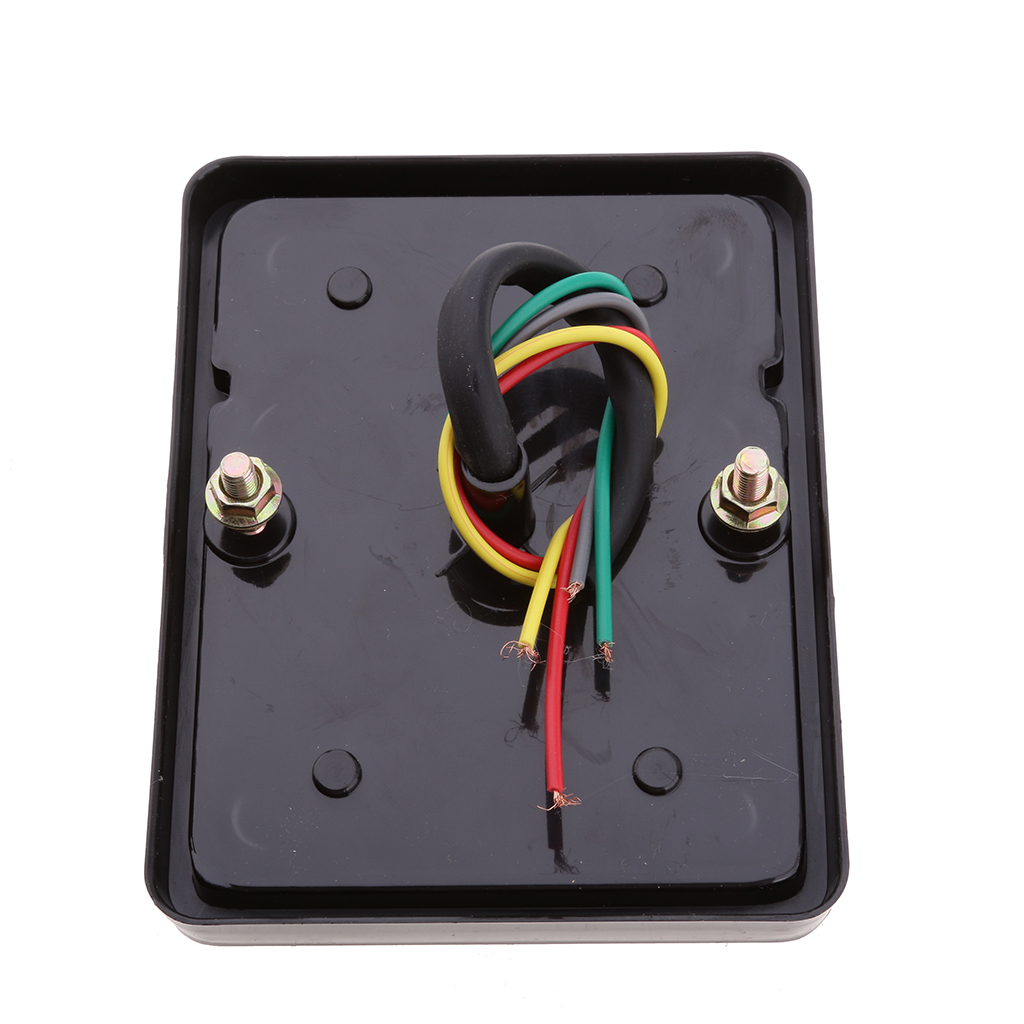 Luz Led de marcha atrás para camión, indicador de Parada, remolque, 12V, 8 Led, 2 uds.
