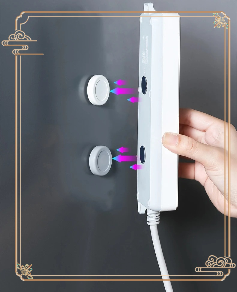 magnet kraftig ke-holder magnetisk krokring iman hjem offic kroker veggmontert oppheng fjernkontrollnøkler anti-tapte hjem