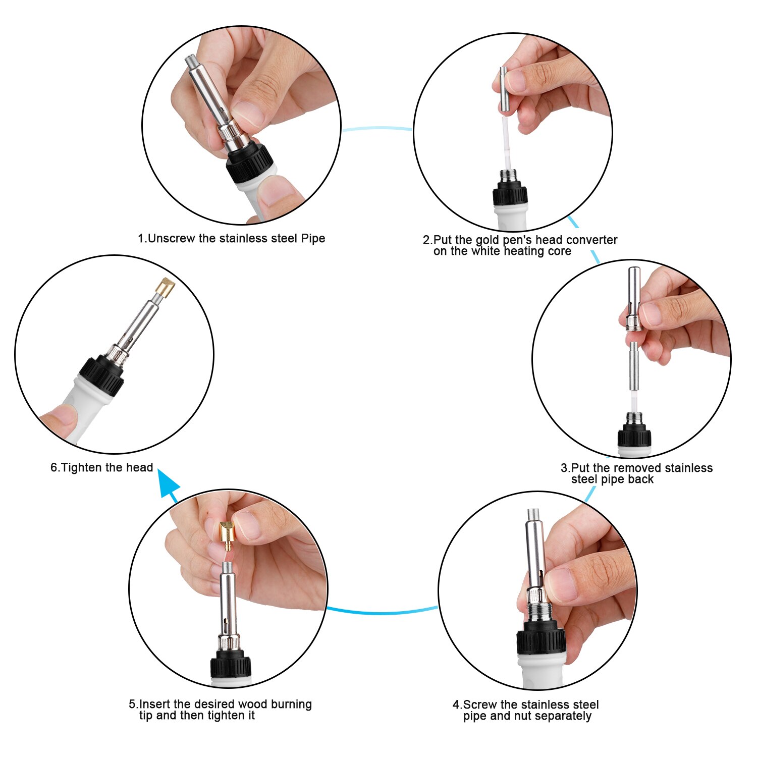 84pcs Adjustable Wood Burning Soldering Iron Pen Tool Kit for Adult Starter Beginner Craft ,Wood Burner Craft Tool for Embossing