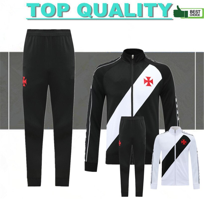 Trainingspak Jas Broek Voetbal Kleren Lange Rits Sportkleding Mannen Trui Set