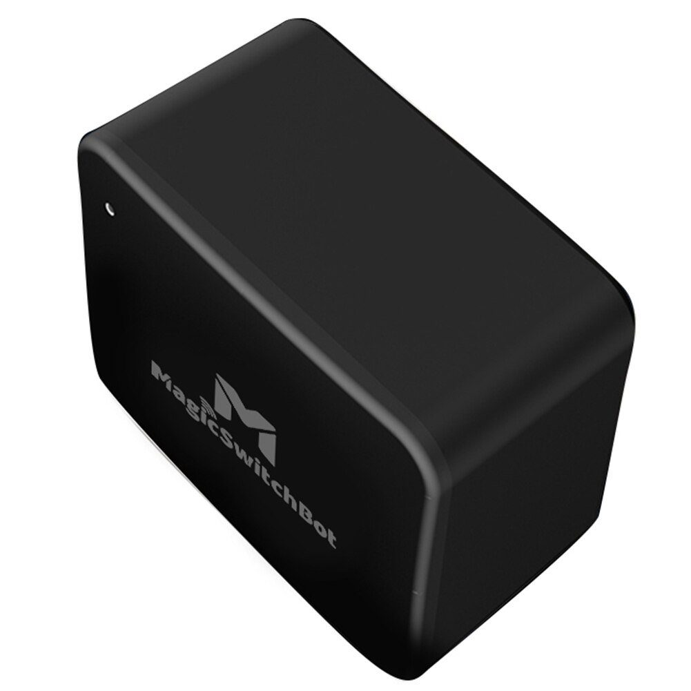 Bluetooth 5.0 Smart Button Pusher Anti-resistance Outdoor Repairing Parts for Garage Wall Light Switch App Timer Black