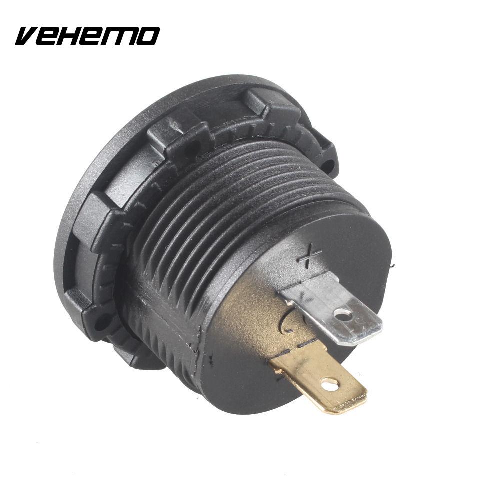 Dc12v-24v led panel digital spänning volt mätare display voltmeter bil motorcykel