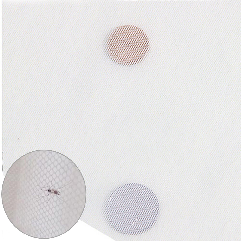 Poussette Buggy blanche pliable, maille sûre, Protection contre les insectes, moustiquaire, Double poussette, accessoires pour bébé et enfant, bouclier de berceau d'extérieur