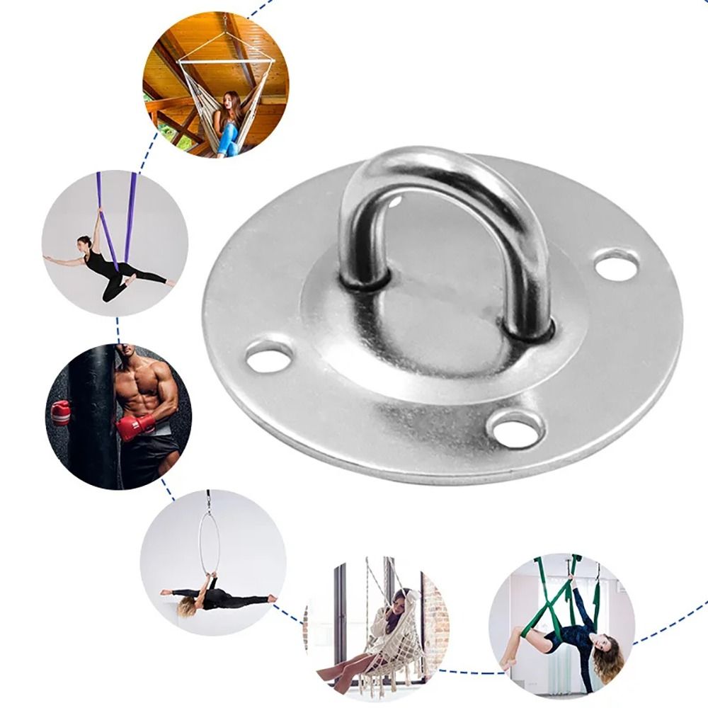 1Set Zware Schommelhaken Hangmat Muurbevestiging Ankerhaken Plafondhaak met 4 Schroeven Antenne Yoga Zandzak Schommel Gym Accessoires