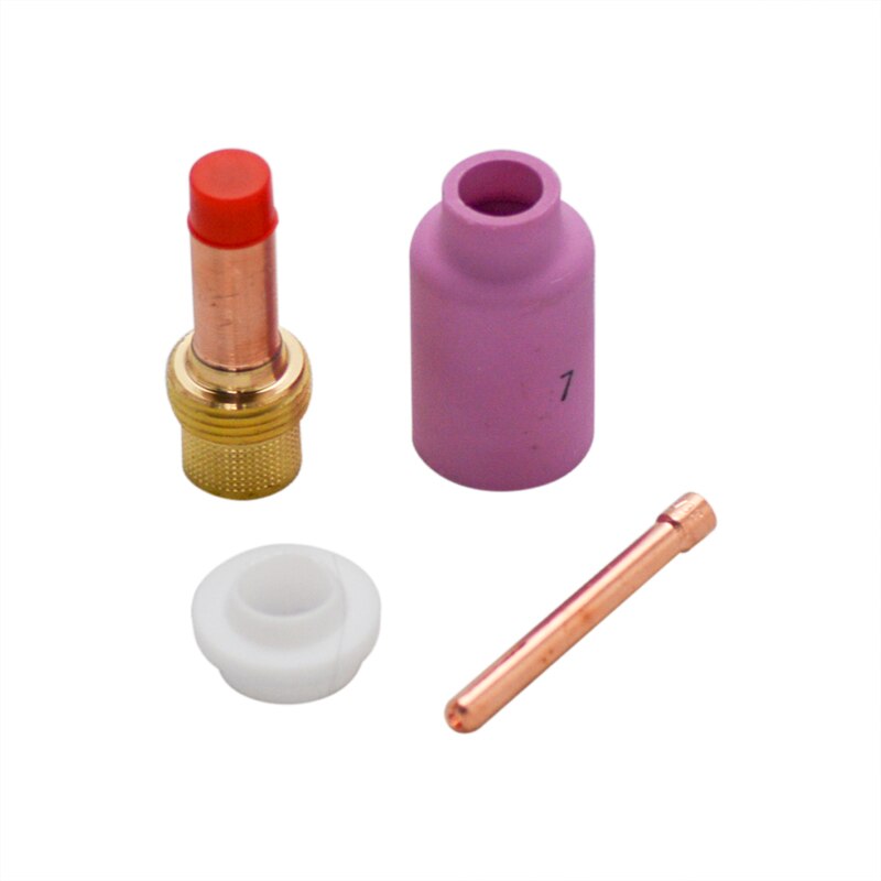KIT de lentilles de gaz TIG 4 pièces taille 3/32 "45V26 10N24 54N15 54N01 torche de soudage TIG adaptée PTA DB SR WP17 18 26 Series