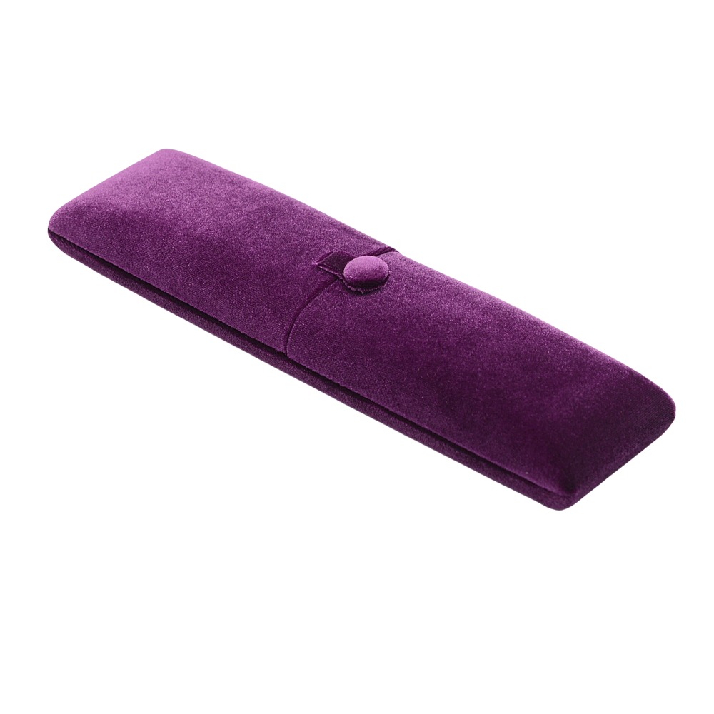 Einfarbig Samt Schmuck Kasten Jahrgang Luxus Halskette Armbinde fallen Organizer Doppel Tür Ringe Träger Kasten Schmuck Lagerung: Grau