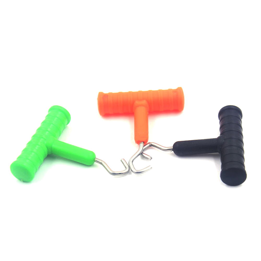 Herramienta extractora de nudos de acero inoxidable para pesca de mar, aparejos de carpa, accesorios de fabricación, 2 uds.