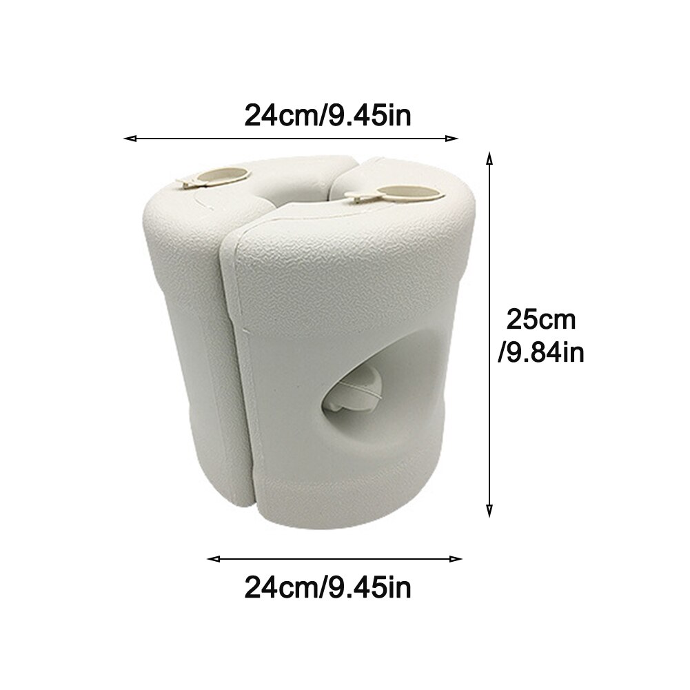 Accessories Outdoor Garden Yard Durable Filled Water Plastic Stand Portable Patio Umbrella Base Deck Porch Suport Weatherproof