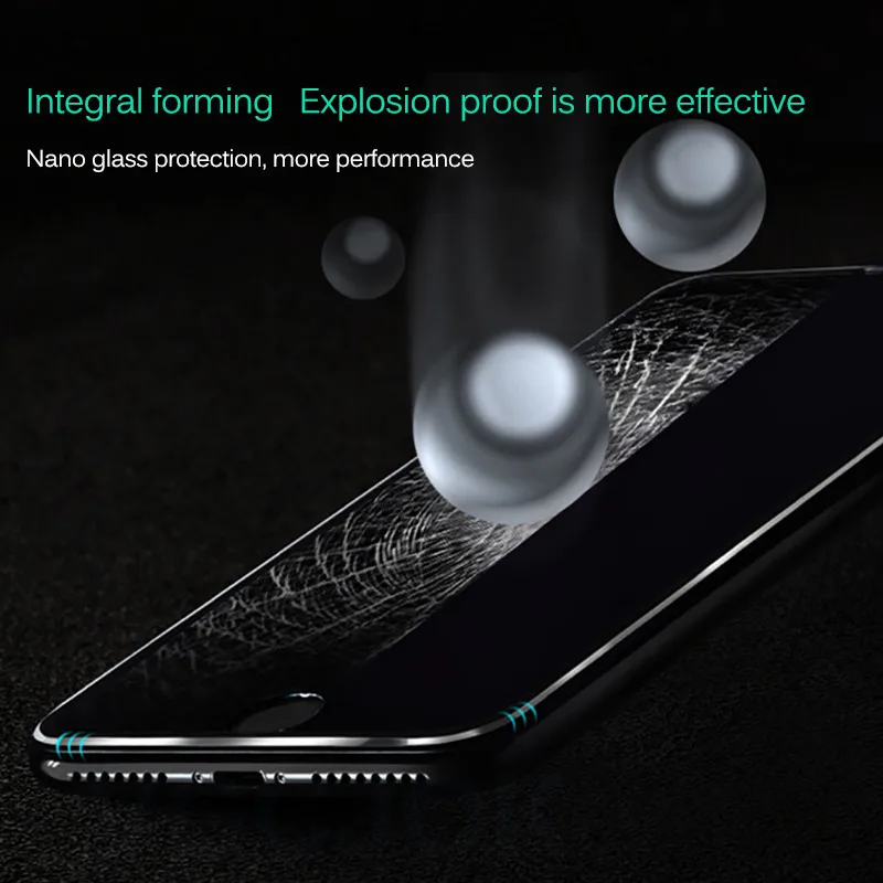 3 uds vidrio protector para iphone 8 7 6 6s Plus protectores de pantalla para iphone8 8Plus 6Plus 7plus Glas aifone 6 s cubierta de película