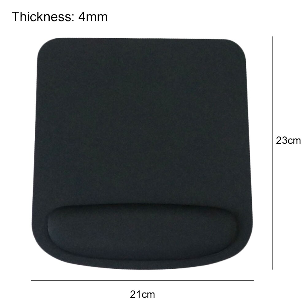 Anti-slip Soft Sponge Mat Gaming Mouse Pad Cushion with Wrist Rest PC Accessory Anti-slip Mouse Pad Sponge Cloth