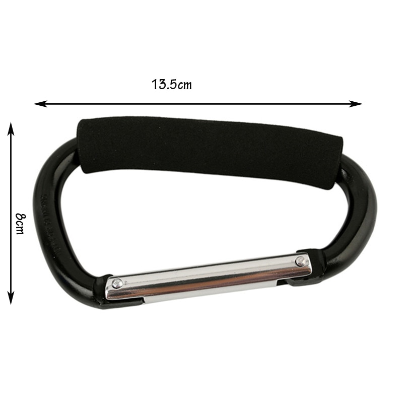 140*12mm spons kinderwagen haak aluminiumlegering kinderwagen boodschappenhaak accessoires kinderwagenhaken voor baby auto kinderwagen buggy
