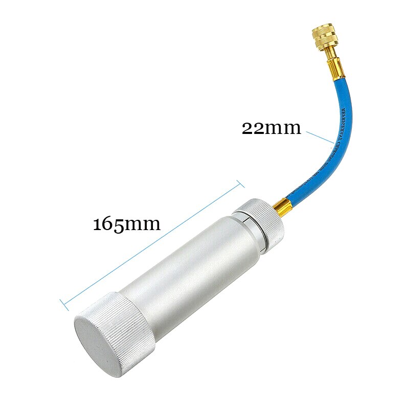 A/C Female Oil Dye Injector Adapter Refrigerant Cooling System Hand Injection Tool NJ88