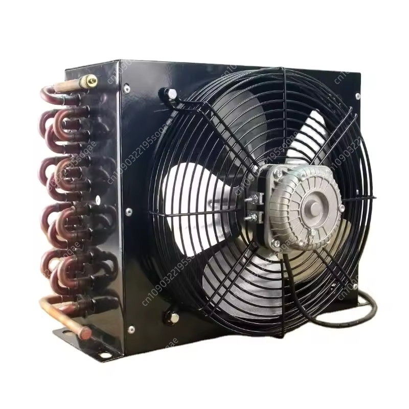 Refrigerator Condenser Small Air-cooled Universal Radiator Evaporator 2/8HP