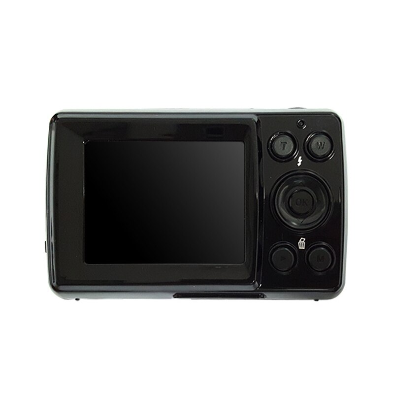 Videocámara Digital para niños, cámara de vídeo HD 720P multicolor, Mini cámara de vídeo para fotografía 2,4 '', el mejor para niños: Black