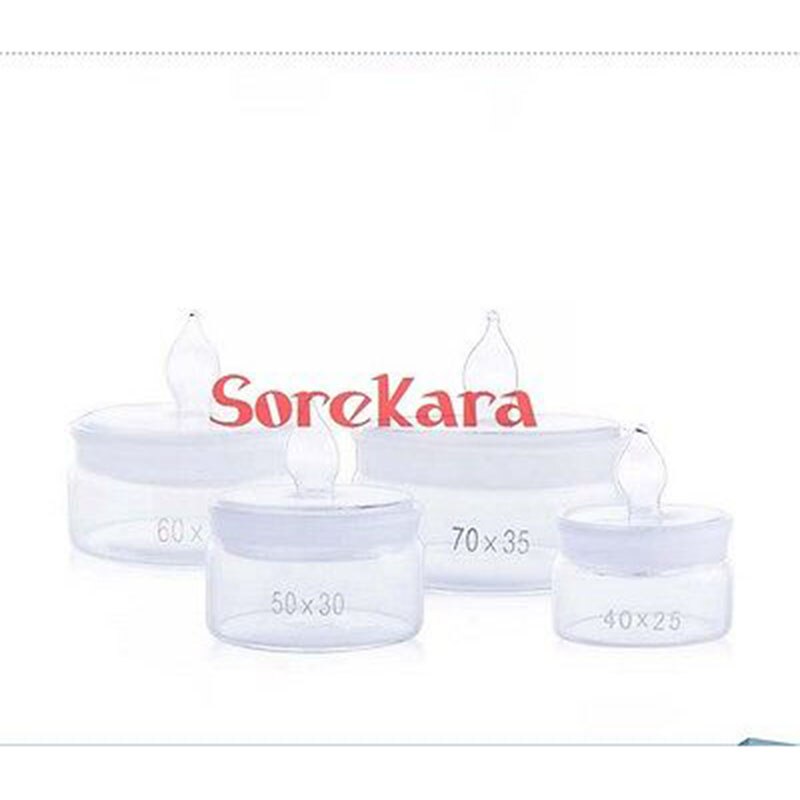 25x40mm Glass Weighing Bottle In Low Form Glass Weighing Specific Gravity Bottle