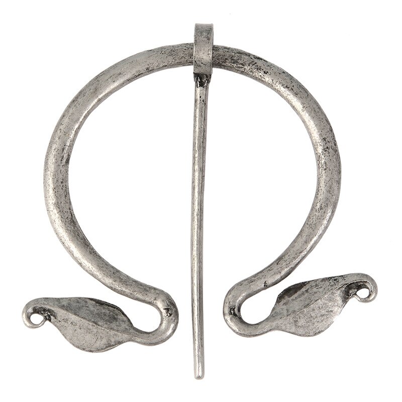 Retro viking geometri sikkerhedsnåle broche samling vintage penannular sjal tørklæde lås kappe pin middelalderlige smykker norse badges: 3