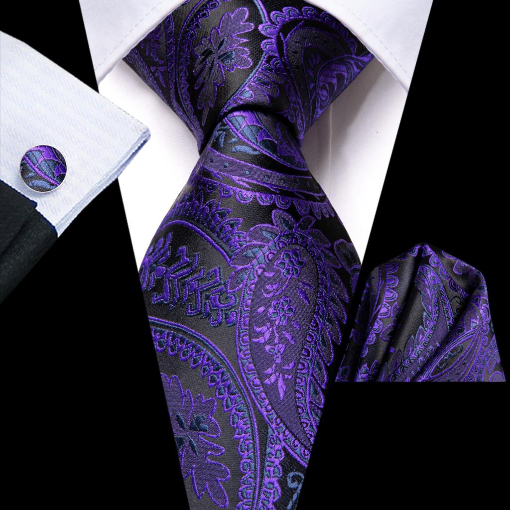 Hi-Tie Blue Business Solid Herren-Krawatte aus 100 % Seide, 8,5 cm, Krawatten für Männer, formelle Luxus-Hochzeit, hochwertige Gravata
