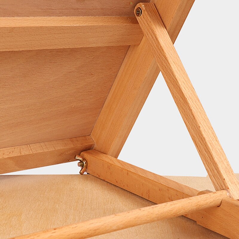 Ppyy-Draagbare Schets Schildersezel Desktop Schildersezel Desktop Tekentafel Staande Schildersezel Aquarel Olieverf Art Supplies