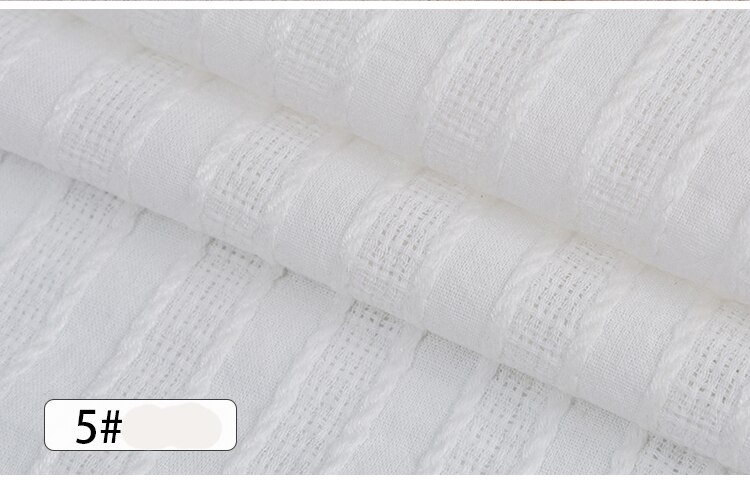 Enfärgat bomullstyg för babysängkläder textil lapptäcke diy handgjort sömnadstyg material: 5 / En meter