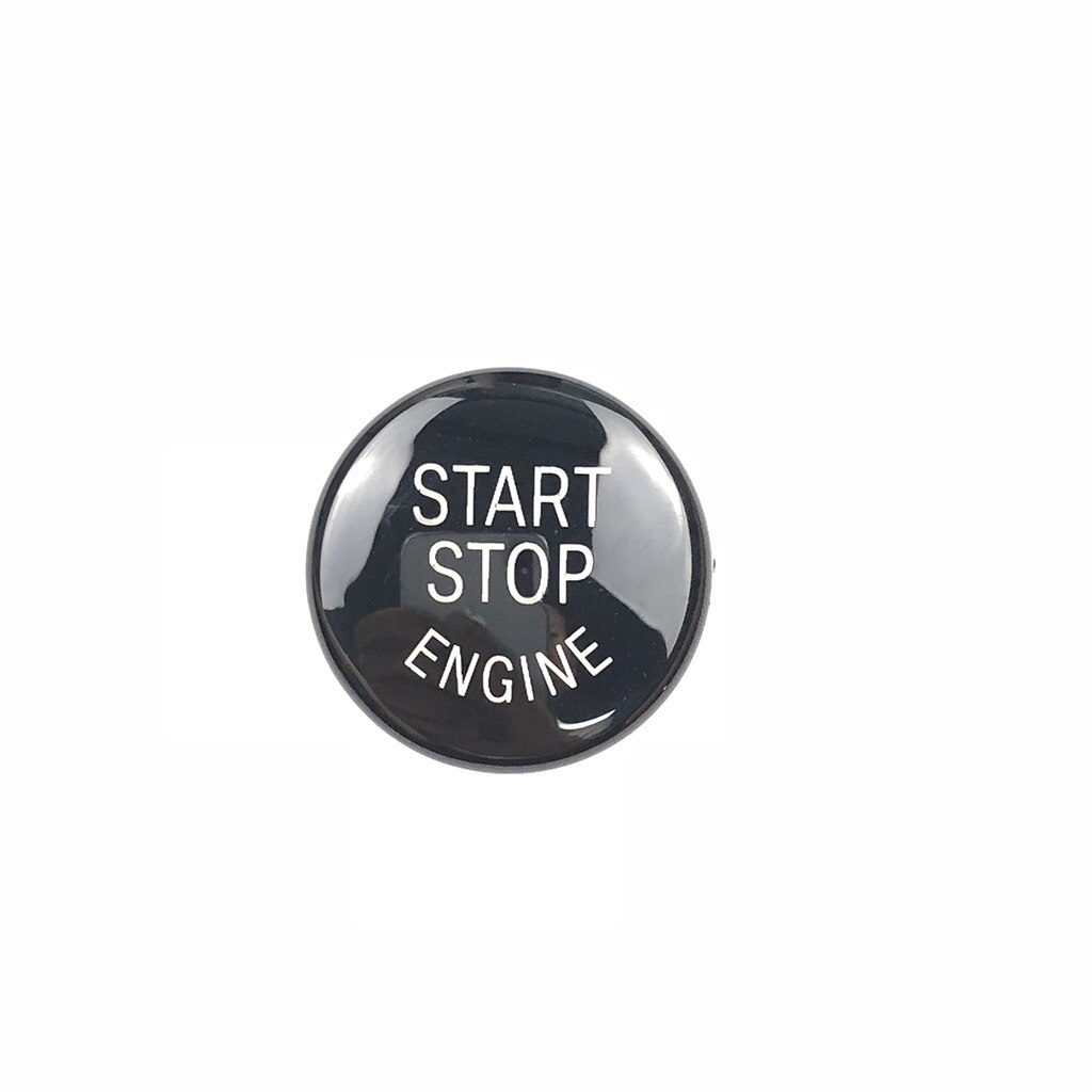Bouton de démarrage et d&#39;arrêt de remplacement, pour BMW X1 X5 E70 X6 E71 Z4 E89 3 5 Series E90 E91 E92 E93 E60 E84 E83 E70 E70 E70: Black