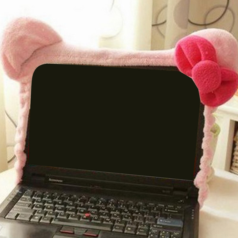 Cute Dust-proof Computer Surrounding Notebook Monitor Decor Protective Cover