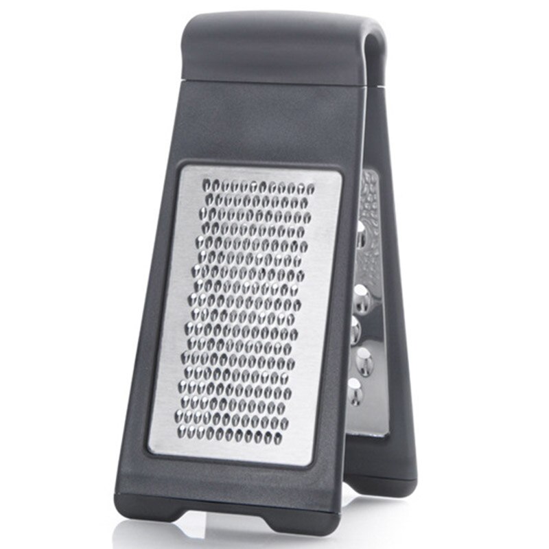 Rallador multifunción de dos pliegues, rallador de acero inoxidable para Limón, queso, vegetales, pelador, rebanador, herramienta de cocina, cortador de frutas y verduras: A