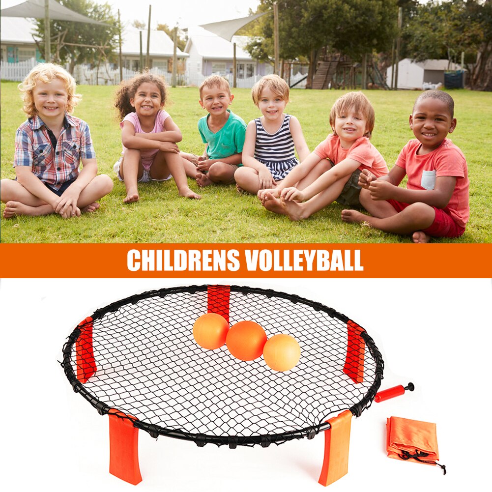 Leisure Sport Toy Spikeball Outdoor Lawn Fitness Beach Volleyball Mini Equipment for Easy Safety Exercise Accessories