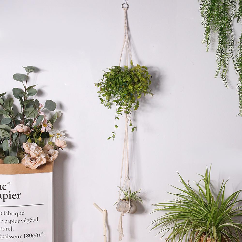 boho macrame wall hanging planter tapestry plant wall hanging room decoration wall art room decor farmhouse decor: M0260