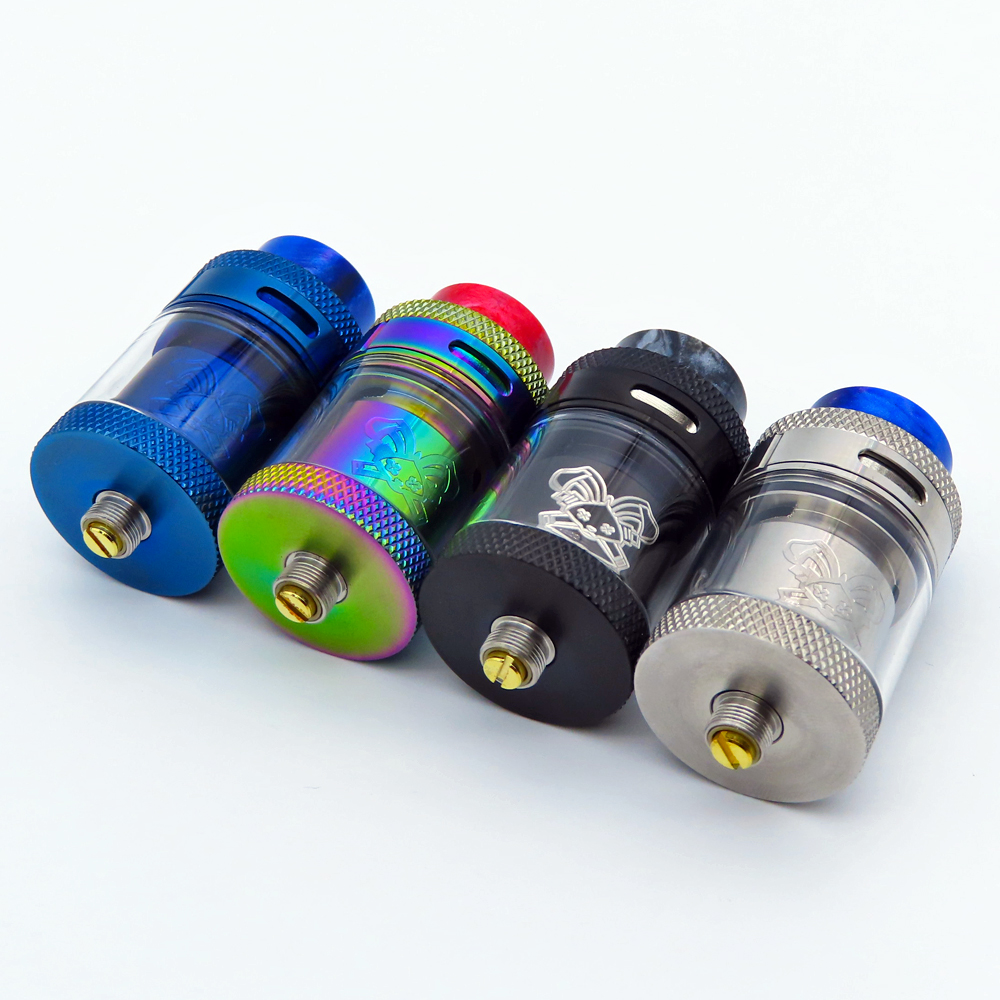 ZHISHUO Dead Rabbit RTA Tank 25mm Rebuildable Dripping Atomizer Single Dual Coil with 810 Drip Tip 24mm Vaporizer e cigarette